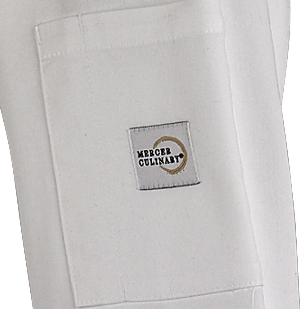 image:imageMercer Culinary Millennia Air Mens Cook Jacket with Full Mesh Back Black 2XLargeWhite