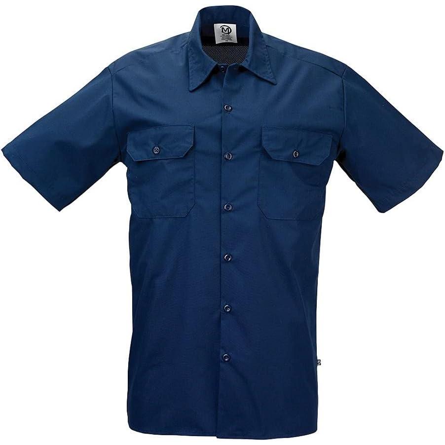 image:imageMercer Culinary Metro Edge Work Shirt Gray 3XNavy