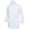 Mercer Culinary Genesis Women’s Chef Jack with Traditional Buttons, White, Large(White)