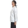 Mercer Culinary Genesis Women’s Chef Jack with Traditional Buttons, White, Large(White)