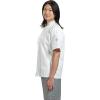 Mercer Culinary M60023WH3X Millennia Women’s Short Sleeve Cook Jacket with Traditional Buttons, 3X-Large, White(White)