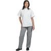 Mercer Culinary M60023WH3X Millennia Women’s Short Sleeve Cook Jacket with Traditional Buttons, 3X-Large, White(White)
