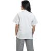 Mercer Culinary M60023WH3X Millennia Women’s Short Sleeve Cook Jacket with Traditional Buttons, 3X-Large, White(White)
