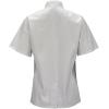 Mercer Culinary M61032BKXXS Genesis Women’s Short Sleeve Chef Jacket with Traditional Buttons, XX-Small, Black(White)