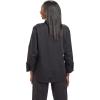 Mercer Culinary M61040WH1X Genesis Women’s Jacket with Cloth Knot Buttons, X-Large, White(Black)