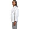 Mercer Culinary M61040WH1X Genesis Women’s Jacket with Cloth Knot Buttons, X-Large, White(White)