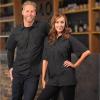 Mercer Culinary Metro Edge Work Shirt, Gray, 3X(Black)
