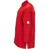 Mercer Culinary Millennia Air Men’s Cook Jacket with Full Mesh Back, Black, 2X-Large(Red)