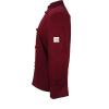 Mercer Culinary Millennia Women’s Cook Jacket with Cloth Knot Buttons, X-Small, White(Burgundy)