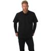 Mercer Culinary Metro Edge Work Shirt, Gray, 3X(Black)