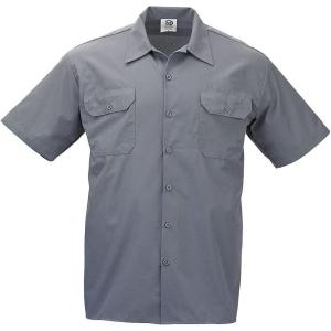 Mercer Culinary Metro Edge Work Shirt, Gray, 3X(Gray)