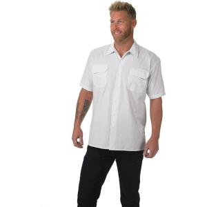 Mercer Culinary Metro Edge Work Shirt, Gray, 3X(White)