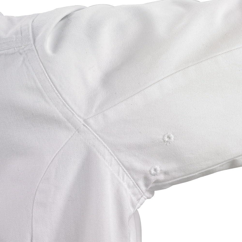 image:imageMercer Culinary M62095WB1X Renaissance Womens Traditional Neck Jacket with Black Piping XLargeMedium