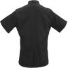 Mercer Culinary M60024WH2X Millennia Women’s Short Sleeve Cook Jacket with Cloth Knot Buttons, XX-Large, White(Black)
