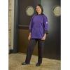 Mercer Culinary Millennia Men’s 3/4 Sleeve Cook Jacket, X-Large, Red(Purple)