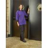 Mercer Culinary Millennia Men’s 3/4 Sleeve Cook Jacket, X-Large, Red(Purple)