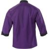 Mercer Culinary Millennia Men’s 3/4 Sleeve Cook Jacket, X-Large, Red(Purple)