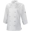Mercer Culinary M62095WBXS Renaissance Women’s Traditional Neck Jacket with Black Piping, X-Small(X-Small)