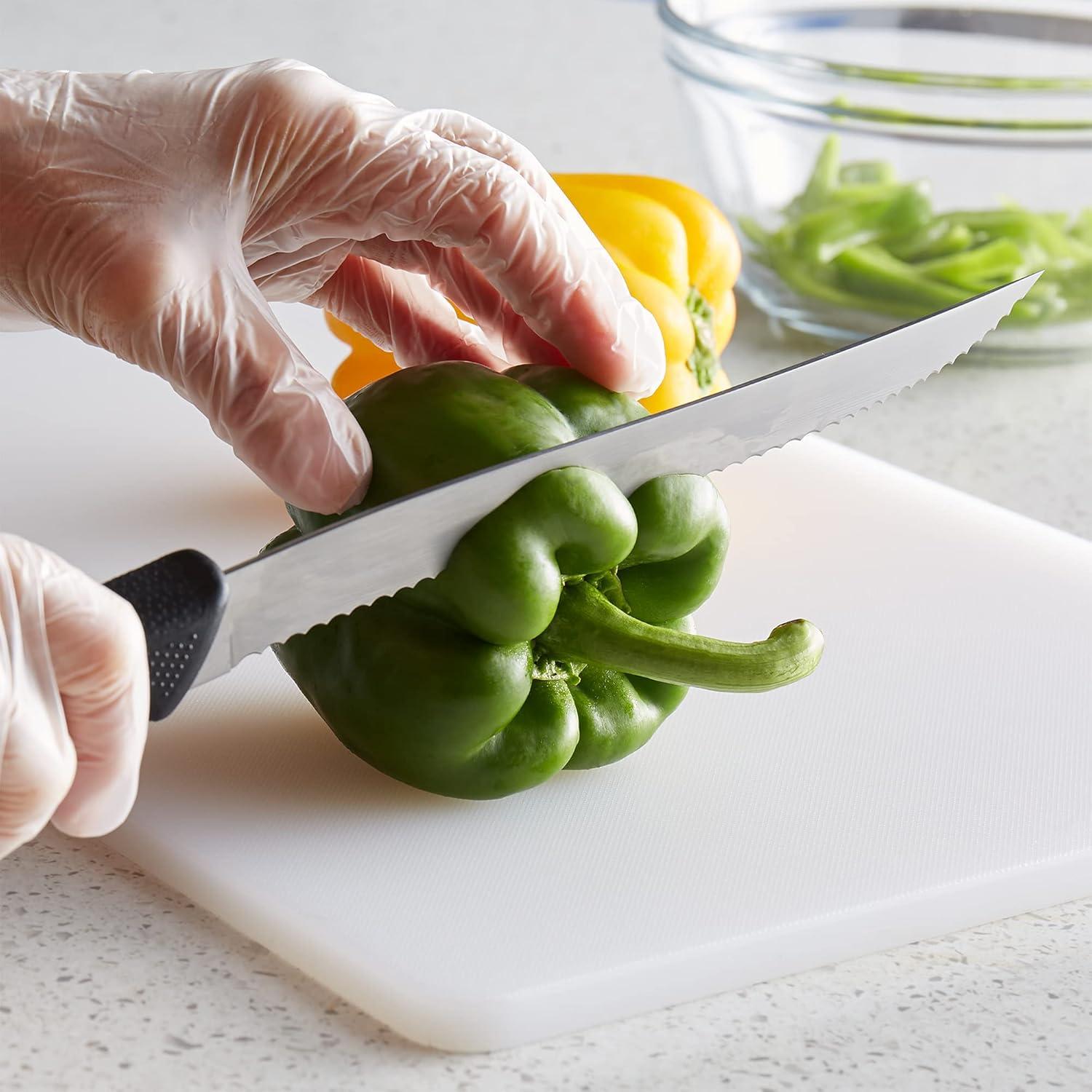 image:imageMercer Culinary M23407 Millennia Black Handle 7Inch Utility Knife