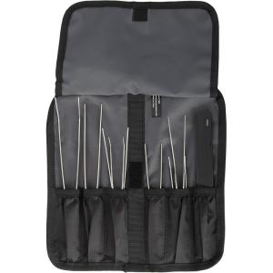 Mercer Culinary Plating Tool Roll, Black(10-Piece Deluxe Plating Kit)