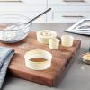 Mercer Culinary 7-Piece Heart Fluted Nylon Cutter Set(Round Plain)