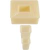 Mercer Culinary 7-Piece Heart Fluted Nylon Cutter Set(Square Plain)