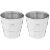 Mercer Culinary Shake Collar, 4.34 Inch Top Diameter, Stainless(Stainless)