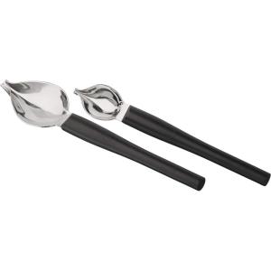 Mercer Culinary Precision Drawing Decorating Spoon Set, Large/Small, Stainless Steel(Large 7-7/8-Inch and Small 7-Inch Set)