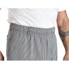 Mercer Culinary M61090BKXS Genesis Men’s Chef Cargo Pant, X-Small, Black(Black/White)