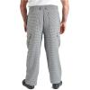 Mercer Culinary M61090BKXS Genesis Men’s Chef Cargo Pant, X-Small, Black(Black/White)