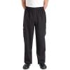 Mercer Culinary M61090BKXS Genesis Men’s Chef Cargo Pant, X-Small, Black(Black)
