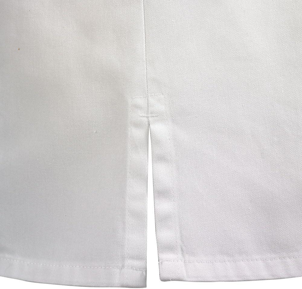 image:imageMercer Culinary M60019WHL Millennia Air Short Sleeve Unisex White Cook Jacket with Full Mesh Back Large 075 Height 118 Width 158 LengthWhite