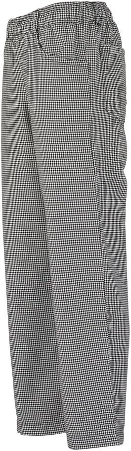 image:imageMercer Culinary M61080BKL Genesis Womens Chef Pants Large BlackBlackWhite