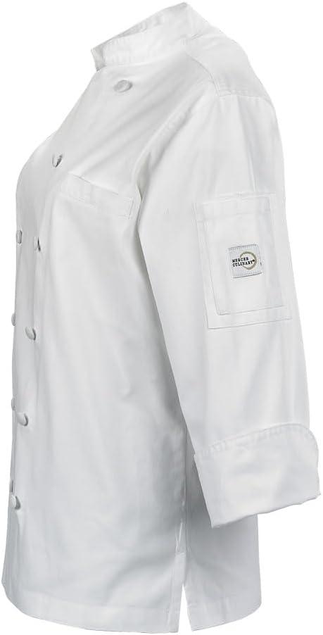 image:imageMercer Culinary M62060WH3X Renaissance Womens Traditional Neck Jacket 3XLarge WhiteLarge