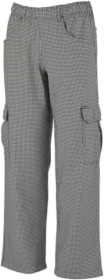 image:imageMercer Culinary womens Cargo chefs pants BlackWhite XSmall USBlackWhite