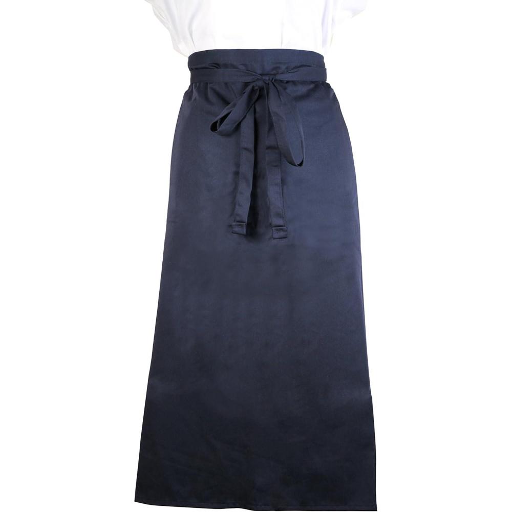 image:imageMercer Culinary M61130NB Genesis Bistro Apron Navy Blue