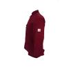 Mercer Culinary M60012WHXS Millennia Men’s Cook Jacket with Cloth Knot Buttons, X-Small, White(Burgundy)