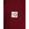Mercer Culinary M60012WHXS Millennia Men’s Cook Jacket with Cloth Knot Buttons, X-Small, White(Burgundy)