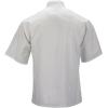 Mercer Culinary M60013WH1X Millennia Men’s Short Sleeve Cook Jacket with Traditional Buttons, X-Large, White(White)