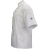 Mercer Culinary M60014BK5X Millennia Men’s Short Sleeve Cook Jacket with Cloth Knot Buttons, 5X-Large, Black(White)