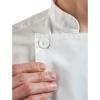 Mercer Culinary M61012WH2X Genesis Men’s Short Sleeve Chef Jacket with Traditional Buttons, XX-Large, White(White)