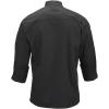 Mercer Culinary M61020BKS Genesis Men’s Chef Jacket with Cloth Knot Buttons, Small, Black(Black)