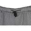 Mercer Culinary M61060BK4X Genesis Men’s Chef Pants, 4X-Large, Black(Black and White Houndstooth)