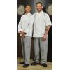 Mercer Culinary womens Cargo chefs pants, Black/White, X-Small US(Black/White)