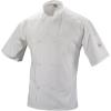 Mercer Culinary M60013WH1X Millennia Men’s Short Sleeve Cook Jacket with Traditional Buttons, X-Large, White(White)