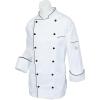 Mercer Culinary M62060WH3X Renaissance Women’s Traditional Neck Jacket, 3X-Large, White(XX-Small)