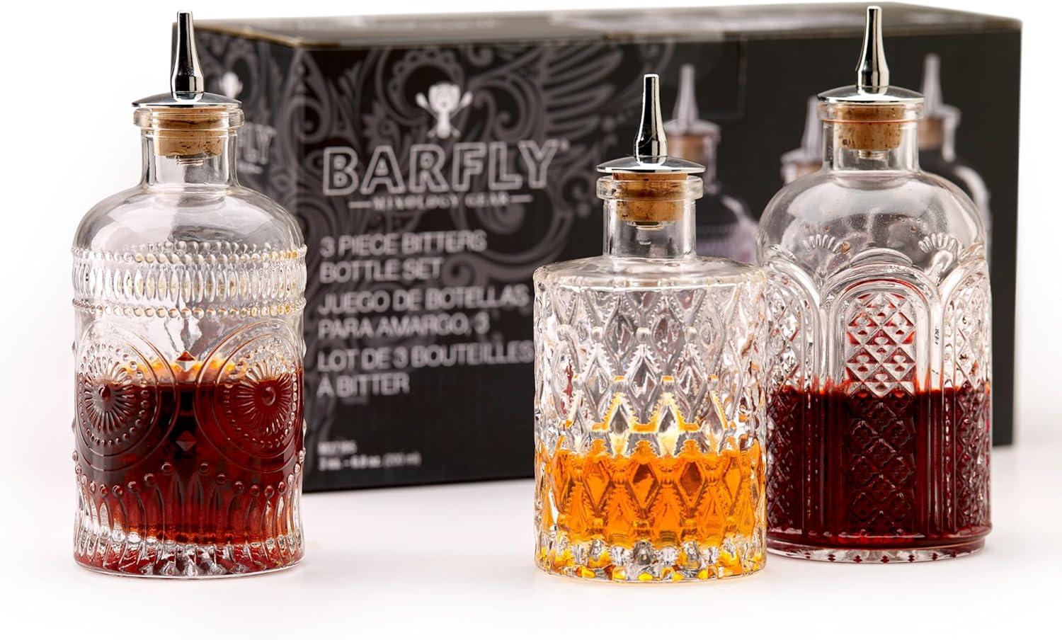 image:imageBarfly Bitters Bottle 200ml68 ozBitters Bottle Retro Design M37195