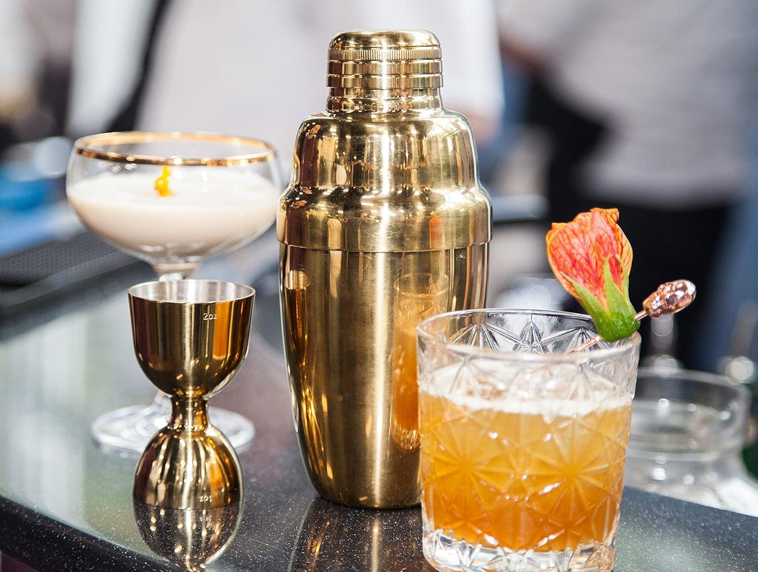 image:imageBarfly Cocktail Shaker 17 ounce Gold