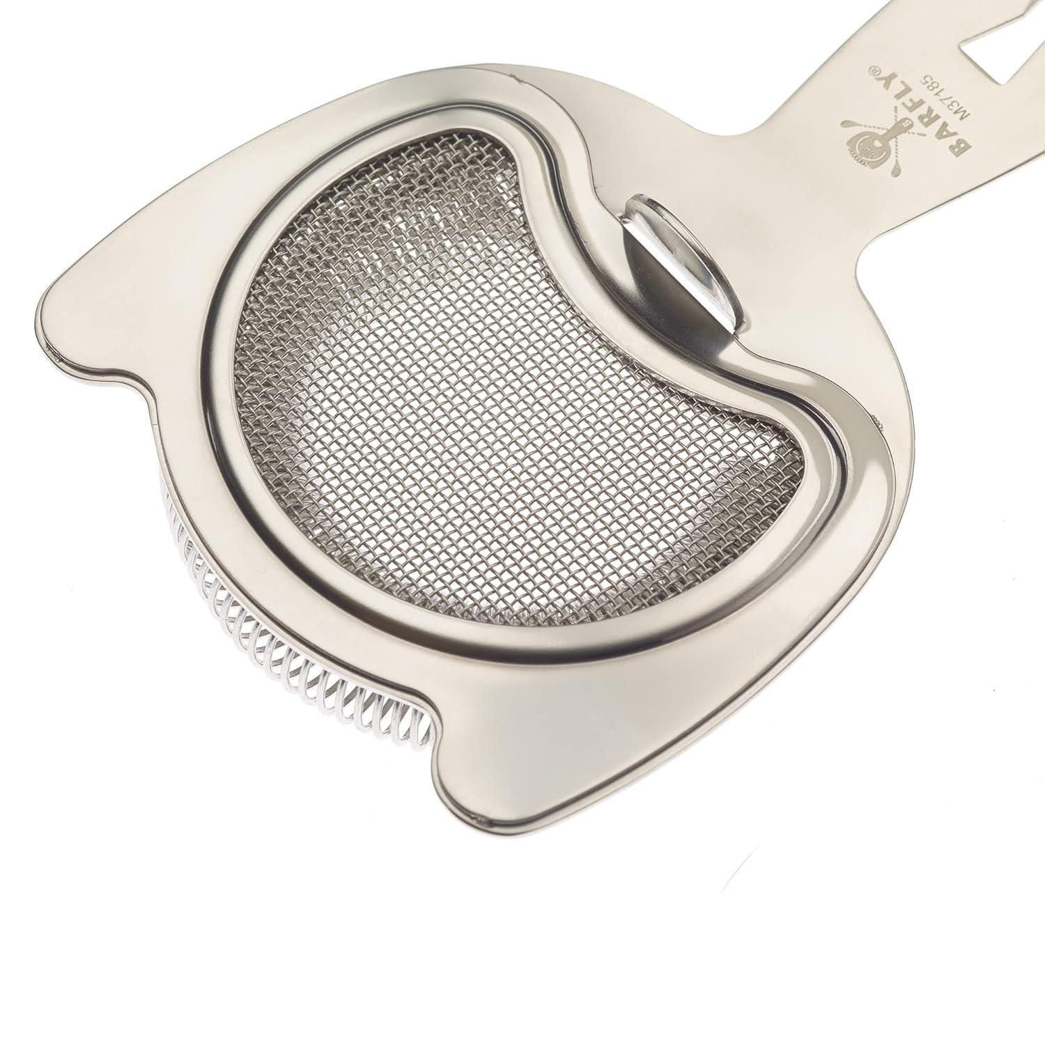 image:imageBarfly Fine Mesh Spring Strainer Antique CopperStainless Steel