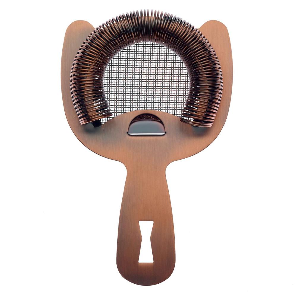 image:imageBarfly Fine Mesh Spring Strainer Antique CopperAntique Copper